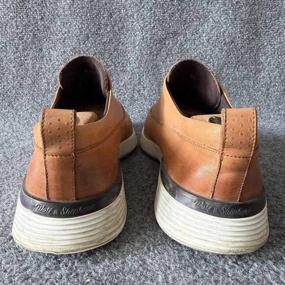Wolf & Shepherd Brown Crossover Longwing Leather Dress Comfort Shoes Men’s 10M main image 5